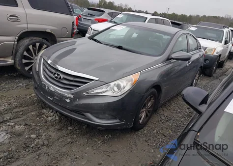 2013 Hyundai Sonata Gls из США, поврежденный, VIN 5NPEB4AC5DH574456